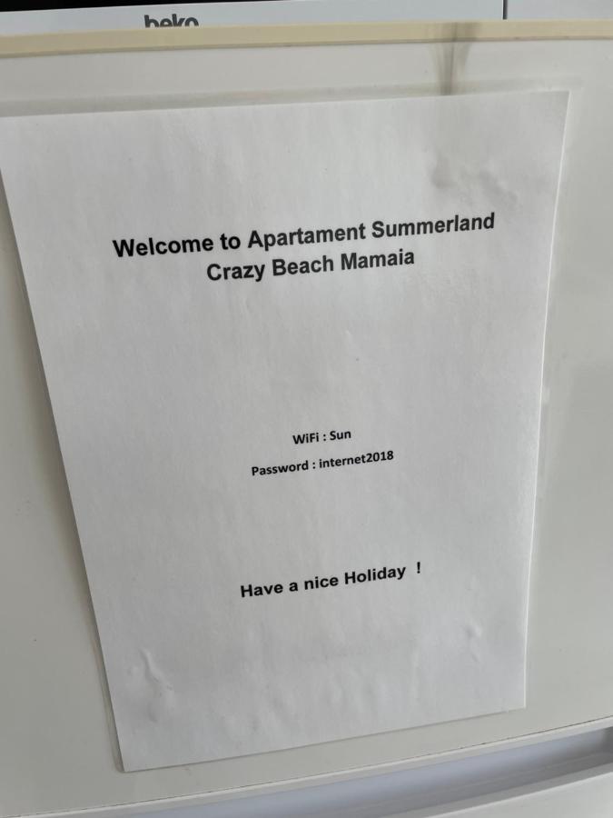 Apartament Summerland Crazy Beach ママイア エクステリア 写真